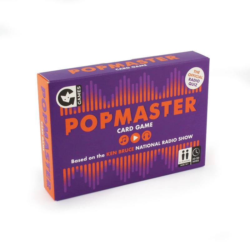 Ginger Fox PopMaster BBC Radio 2 Quiz Card Game - Put Your Musical Knowledge to The Test in This Pop Themed Trivia Game - Image 3